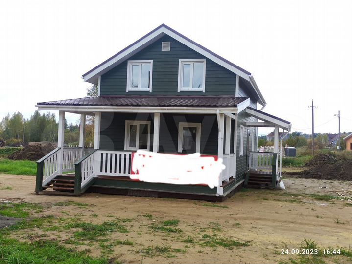 Дом 119 м² на участке 6 сот.