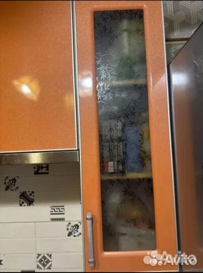 Кухня угловая б/у с подцветкой