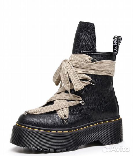 Ботинки Rick Owens Dr Martens 1460 На руках