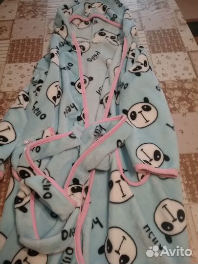 Халат банный детский