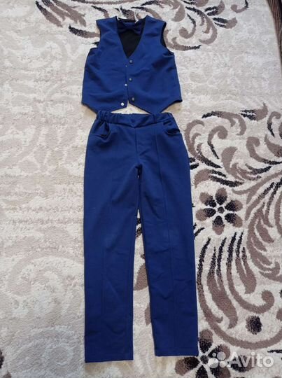 Школьная форма для мальчика 128 синяя