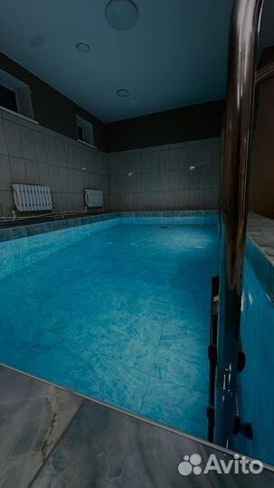 Русская баня с бассейном