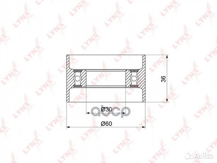 Ролик натяжителя ремня грм hyundai Santa Fe I-I