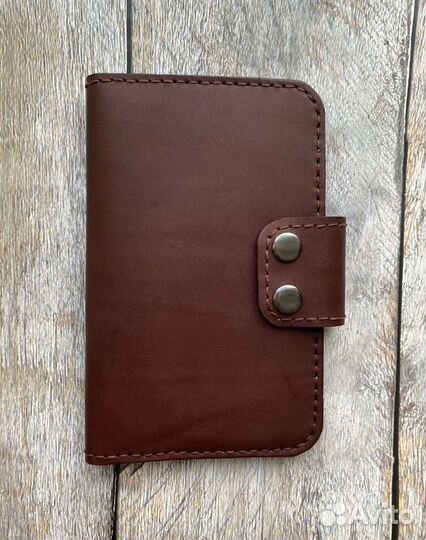 Кошелёк мужской кожаный