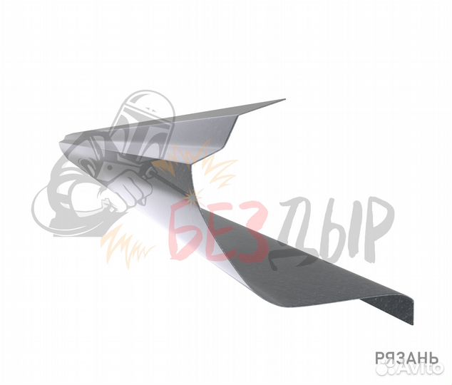 Порог Citroen C8 1 поколения левый