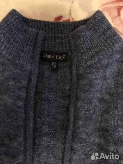 Кофта на молнии для девочки