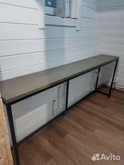 Консольный столик в стиле лофт