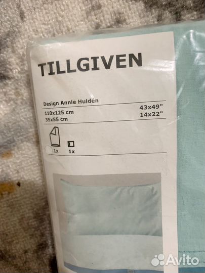 Комплект постельного белья IKEA детский