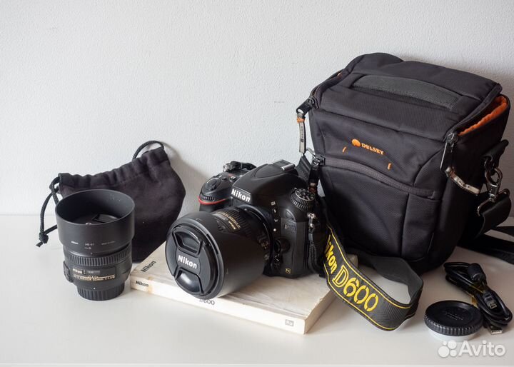 Nikon D600 и два объектива