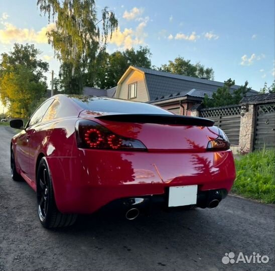 Диффузор заднего бампера Infiniti g37 coupe USA