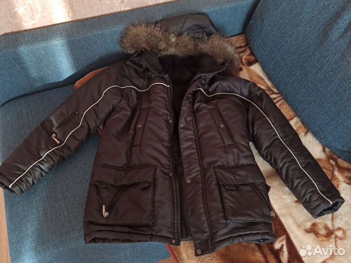 Зимняя куртка размер 152-164
