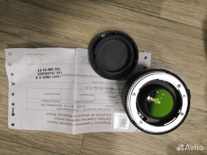 Nikon тс-17Е II AF-sтелеконвертер