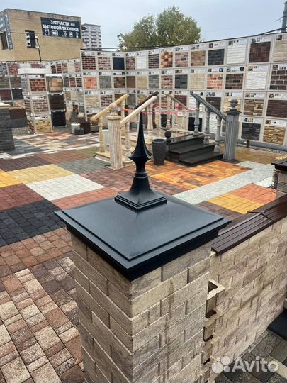 Колпаки на забор