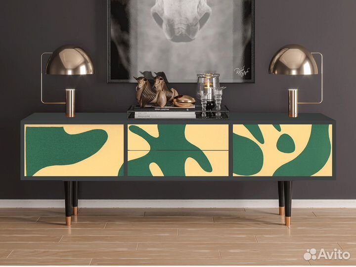 Тв-тумба T4 - Антрацит - Constellations