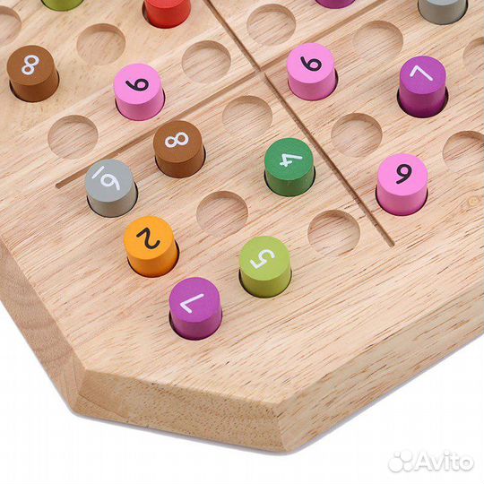 Настольные деревянные. красивейшая судоку. Пентаго