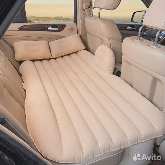 Автомобильный надувной матрас для путешествий, мат