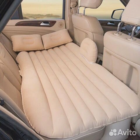 Автомобильный надувной матрас для путешествий, мат