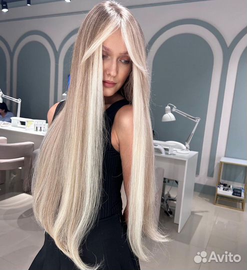 Наращивание биопротеиновых волос