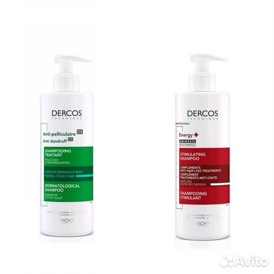 Шампуни vichi dercos