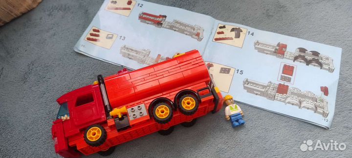 Лего бензовоз