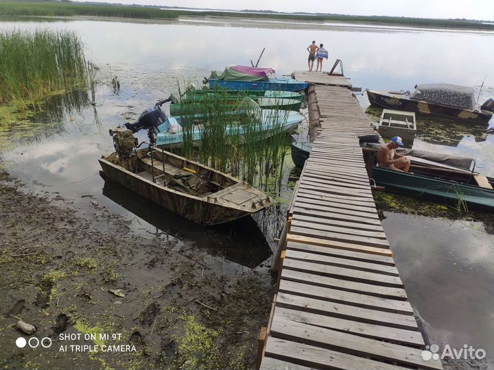 Лодка болотоход