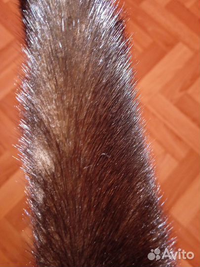 Мех норки, пластина 74-75х30 см