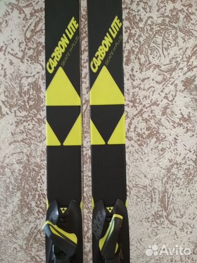 Лыжи беговые Fisher carbon lite skate H-plus