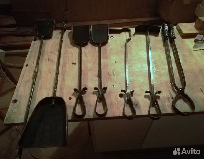 Каминные принадлежности - по отдельности и набор