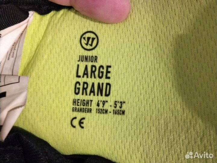 Налокотники хоккейные Warrior Alfa DX3 jr