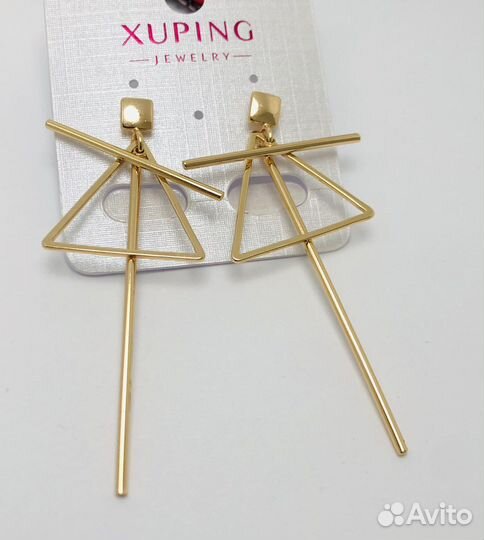 Серьги из медицинского сплава