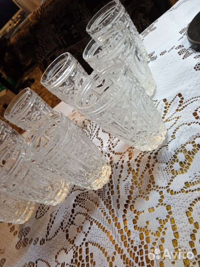Хрустальные стаканы СССР