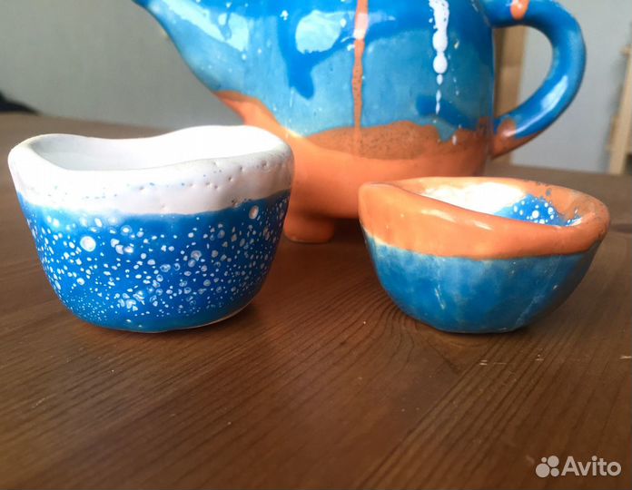 Чайник заварочный глиняный