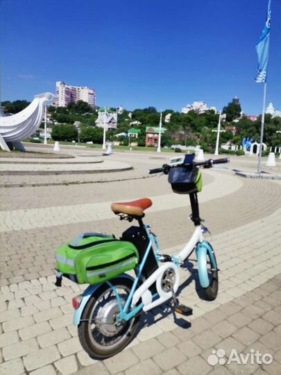 Электровелосипед складной