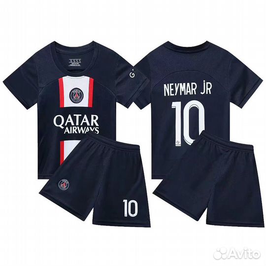 Детская футбольная форма Месси, Роналду, Неймар