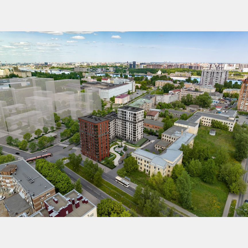 3-к. квартира, 94 м², 7/12 эт.