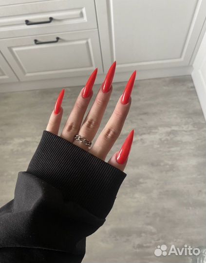 Маникюр наращивание