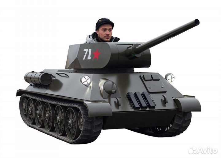 Электрический мини-танк Т-34 радиоуправляемый