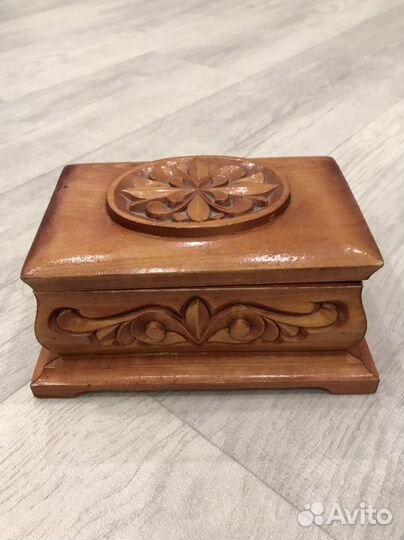 Шкатулка деревянная СССР