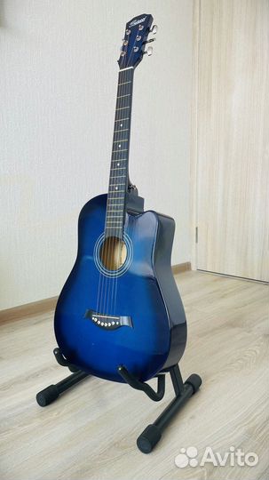Гитара акустическая Belucci синяя