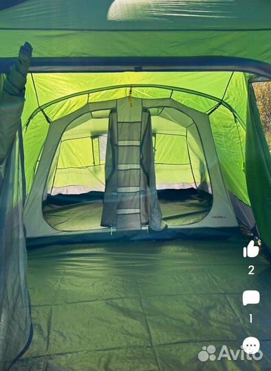 Палатка туристическая 3 местная с тамбуром