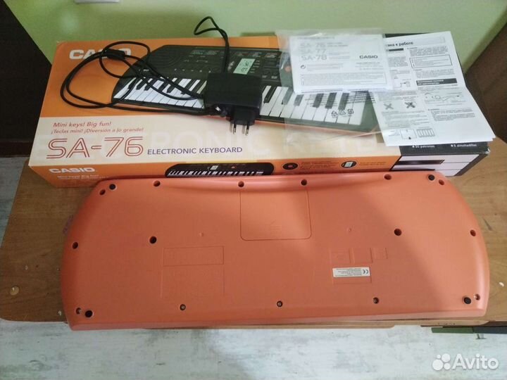 Синтезатор casio SA-76