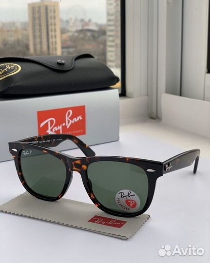 Очки ray ban wayfarer polaroid