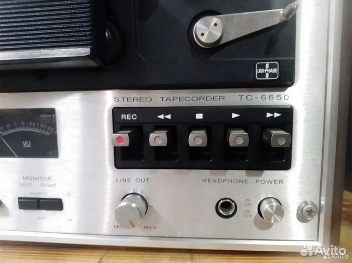 Катушечный магнитофон Sony TC-6650