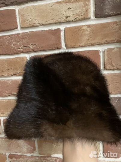 Шляпка норковая, женская