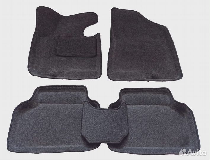 3D ворсовые коврики Boratex Hyundai ix35