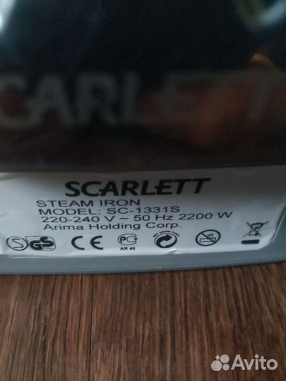 Утюг Scarlett