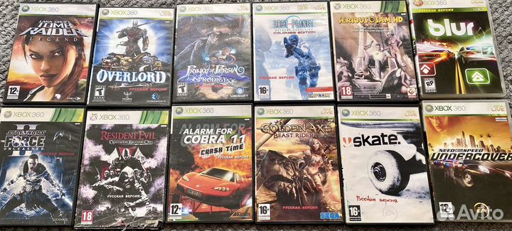 Игры на xbox 360