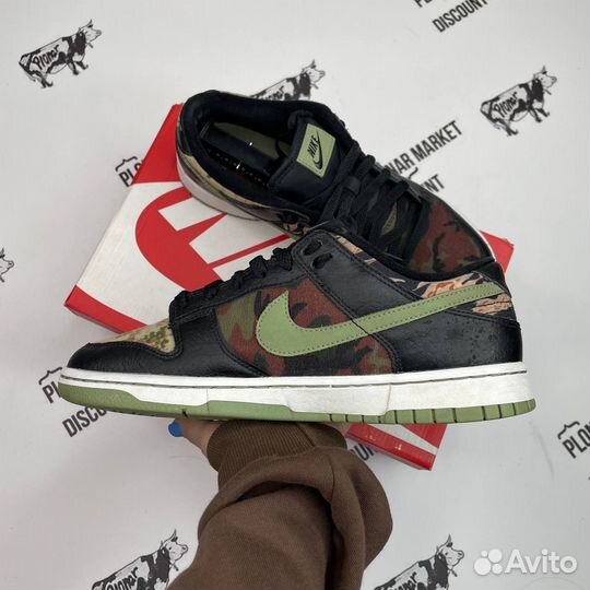 Оригинал 42,5 eu Nike Dunk Low SE Crazy Camo