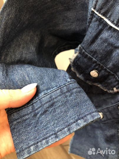 Джинсовая рубашка новая