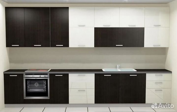 Новая прямая Кухня / Выставочный образец